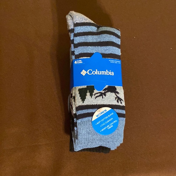 Columbia Accessories Columbia Women Crew Sock 4 Pairs Poshmark